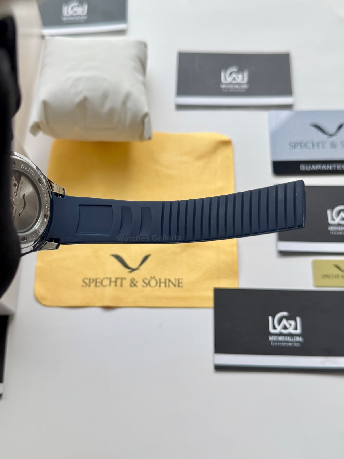 Specht & Sohne SP0008A1 Aquanaut Blue Automatic Watch for Men Sapphire Crystal Original Specht & Sohne Watch Pakistan