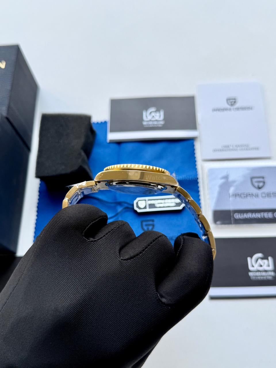 Pagani Design PD1661 Submariner (Gold Black) Pagani Design in Pakistan