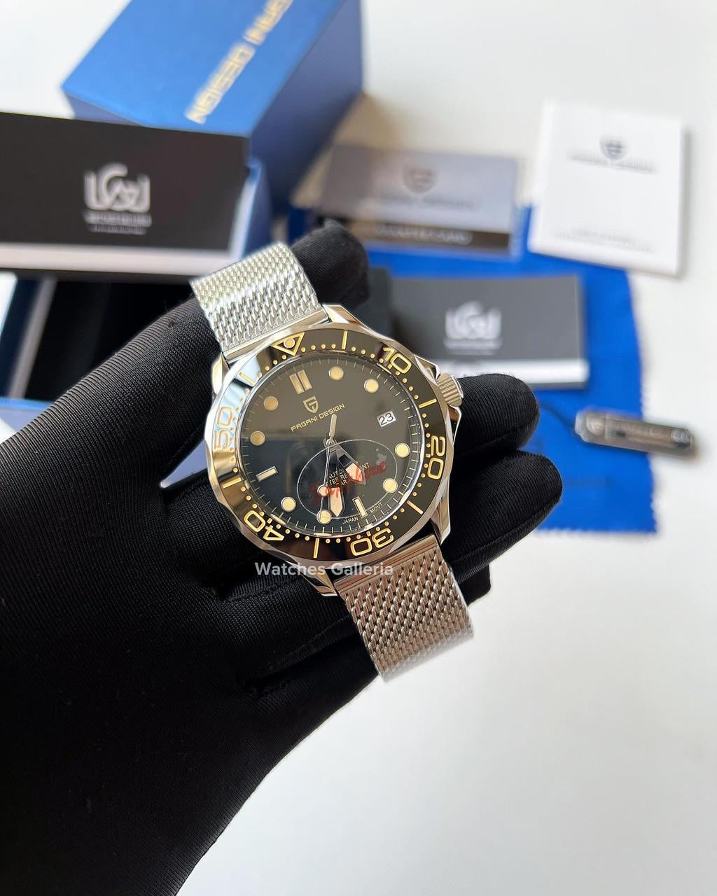 Pagani Design Seamaster James Bond Automatic (Black) PD1667