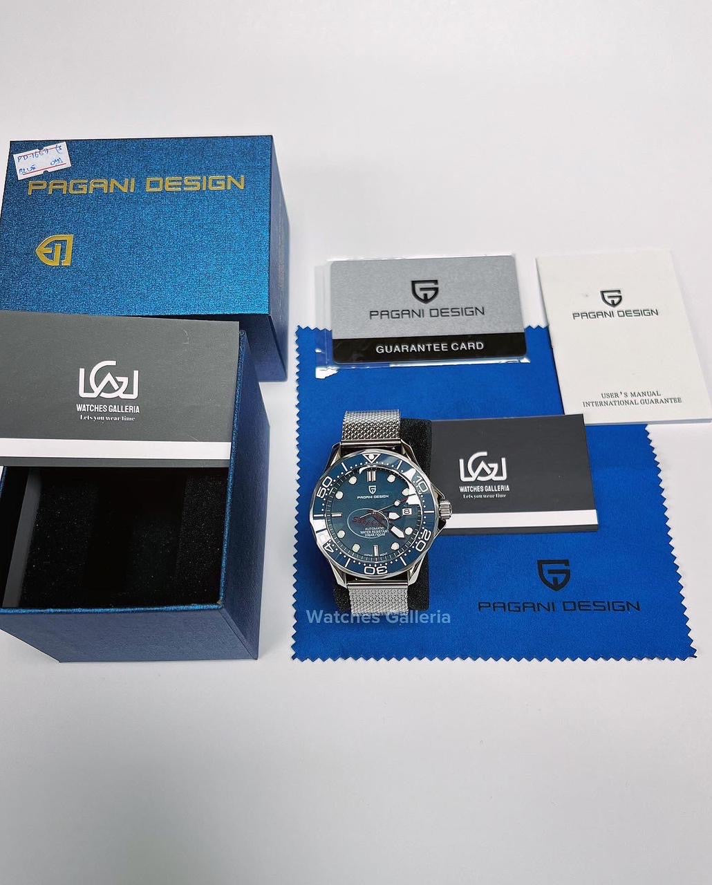 Pagani Design Seamaster James Bond Automatic (Blue) PD1667 "Special Edition"