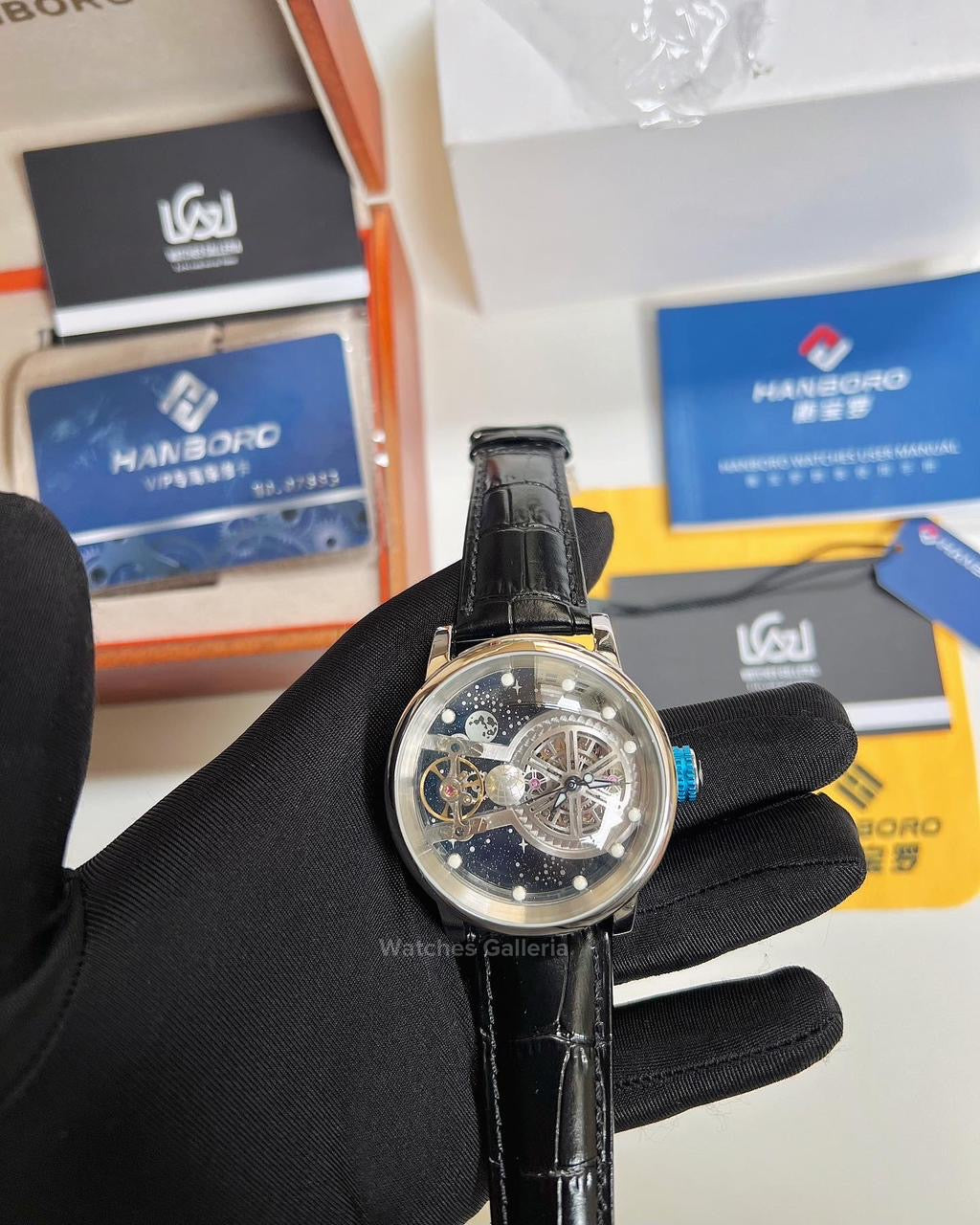 Hanboro Astronomia Automatic (Black Silver) SPR968 (Limited Edition)