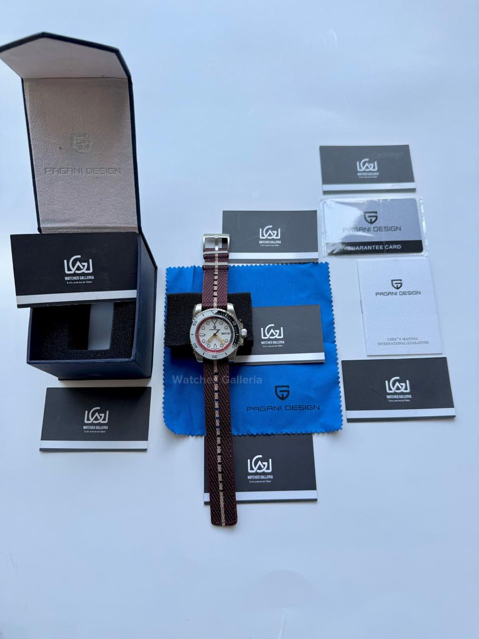 Pagani Design PD1726 Mini Gundam Limited Edition Automatic Watch – Sapphire Crystal, Seiko NH36A, Ceramic Bezel