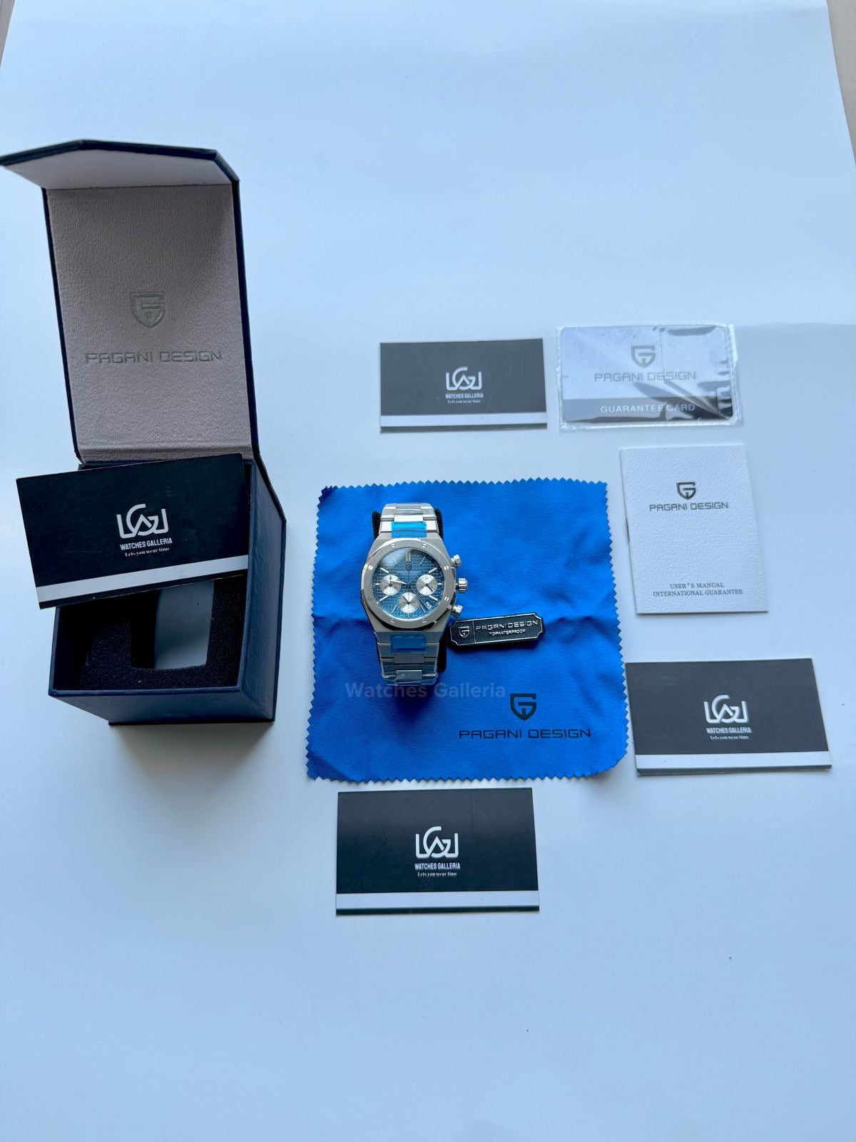 Pagani Design PD1707 Royal Oak Chronograph (Black Dial) Pagani Design Pakistan