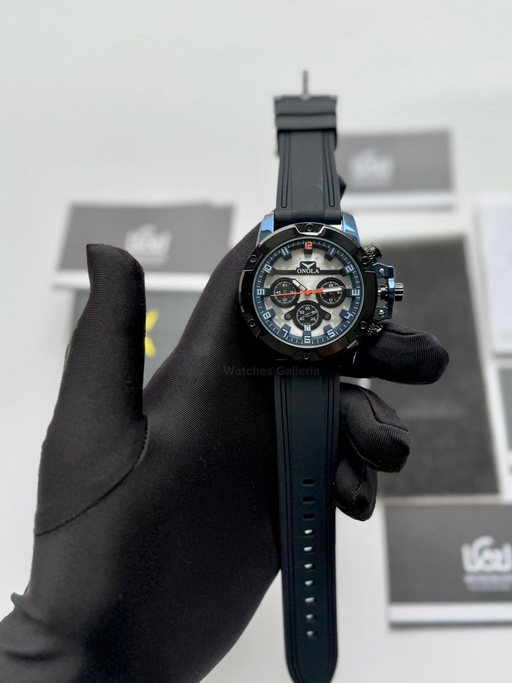 Onola Chronofighter ON6858 (Black Blue) Onola Watch