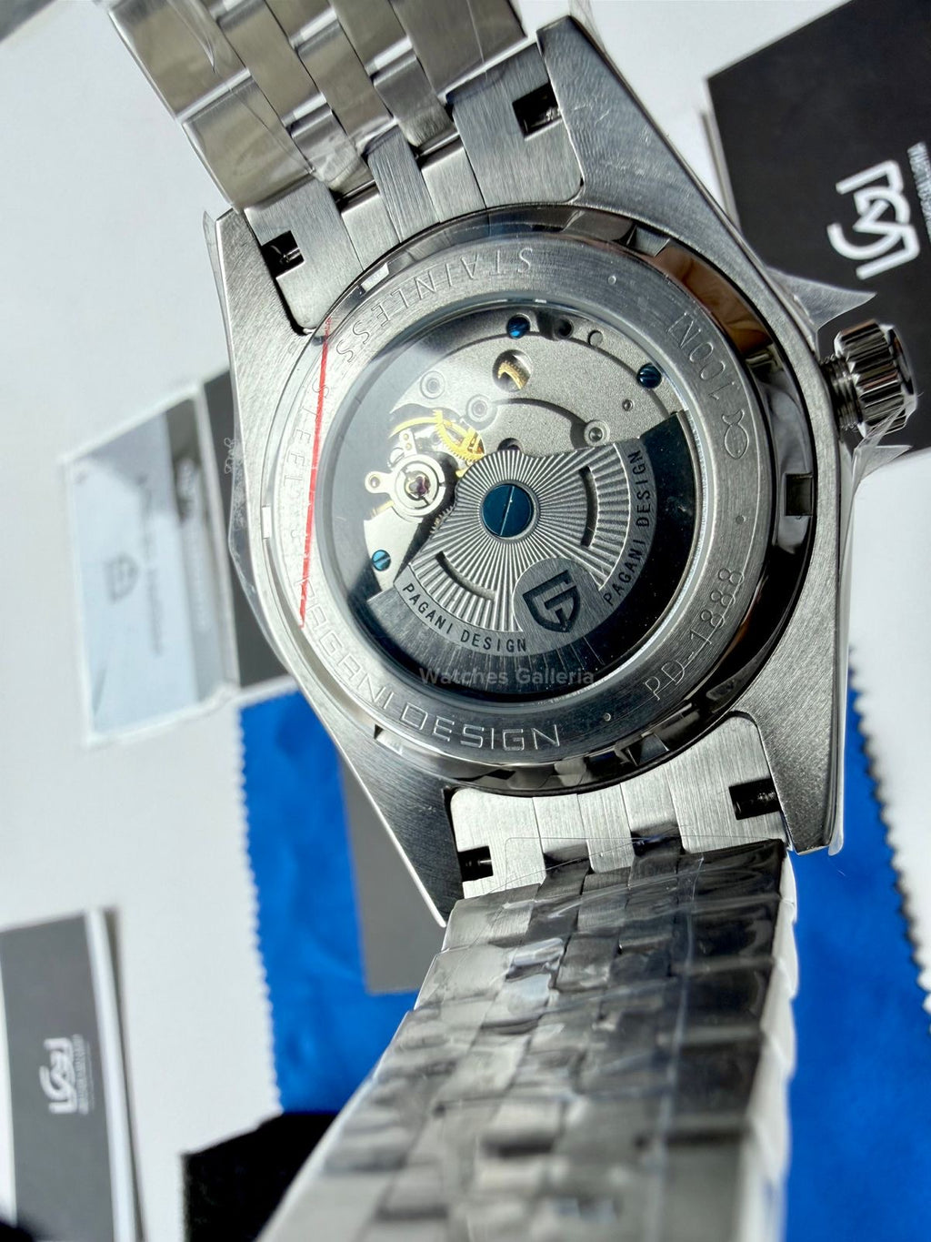 Pagani Design PD1888 Black Sky Dweller Black 40mm – First Time in Pakistan | Limited Edition Automatic GMT Watch
