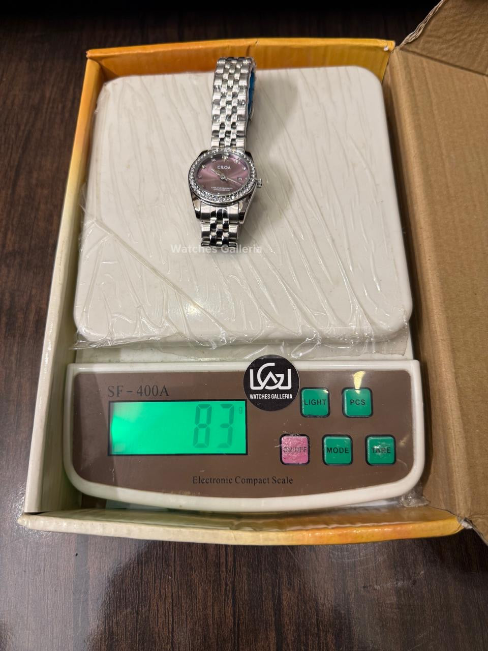 Ciloa 602 Datejust Ladies Watch Quartz (Purple) Ciloa Watch Pakistan