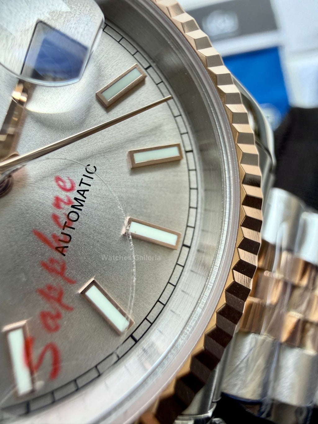 Pagani Design PD1752 Date Day Automatic (Two Tone Silver) New Release Pagani Design in Pakistan