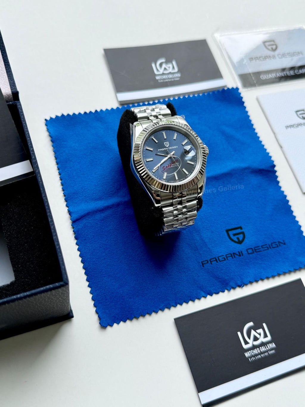 Pagani Design Datejust Automatic PD1645 (Blue) Pagani Design in Pakistan
