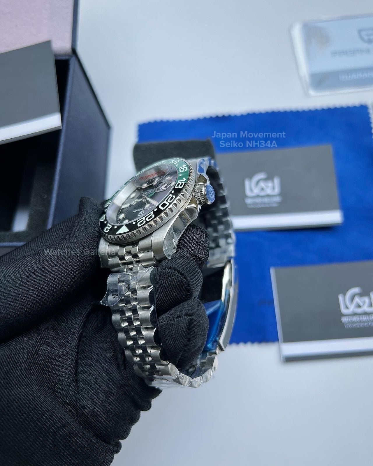 Pagani Design GMT Master I Automatic Seiko NH34A (Sprite) PD1662A