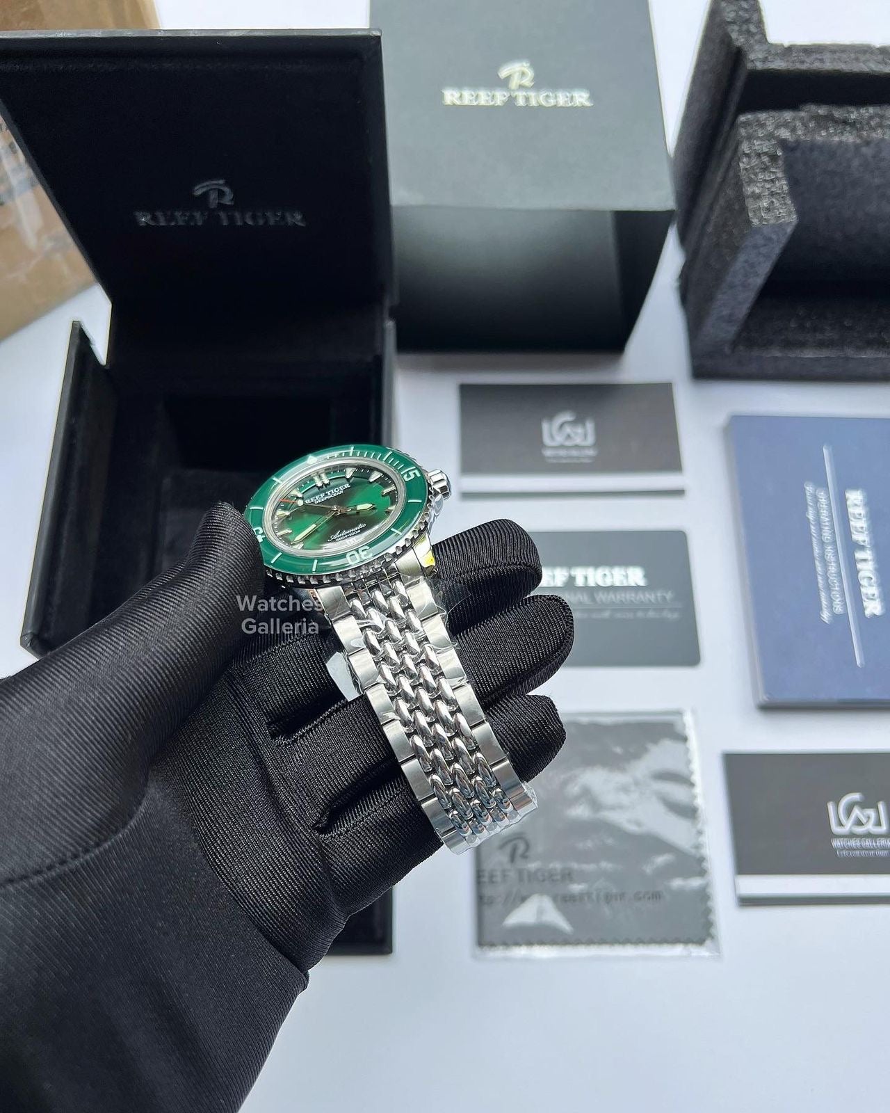 Reef Tiger Captain Cook Deep Ocean (Green) RGA3039