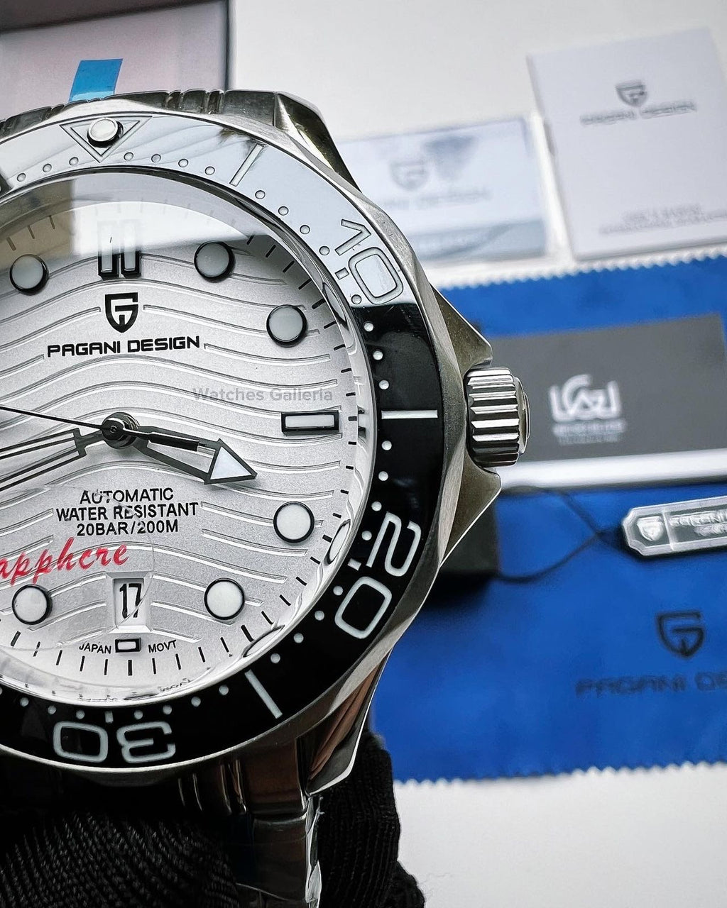 Pagani Design Seamaster Diver Automatic (White) PD1685