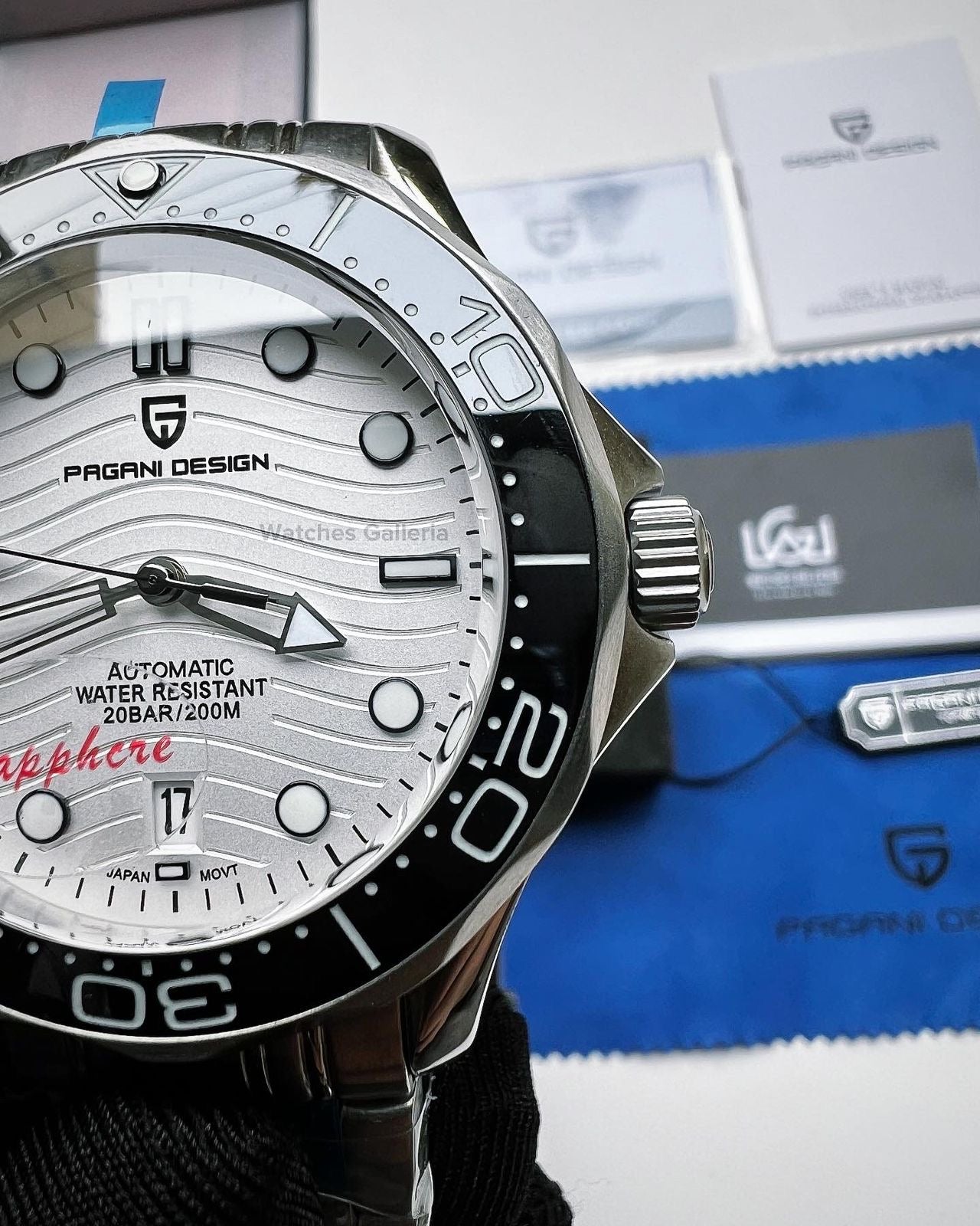 Pagani Design Seamaster Diver Automatic (White) PD1685