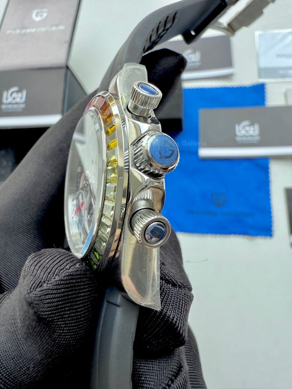 Pagani Design Rainbow Skeleton Automatic PD1653 (Silicon) Pagani Design in Pakistan