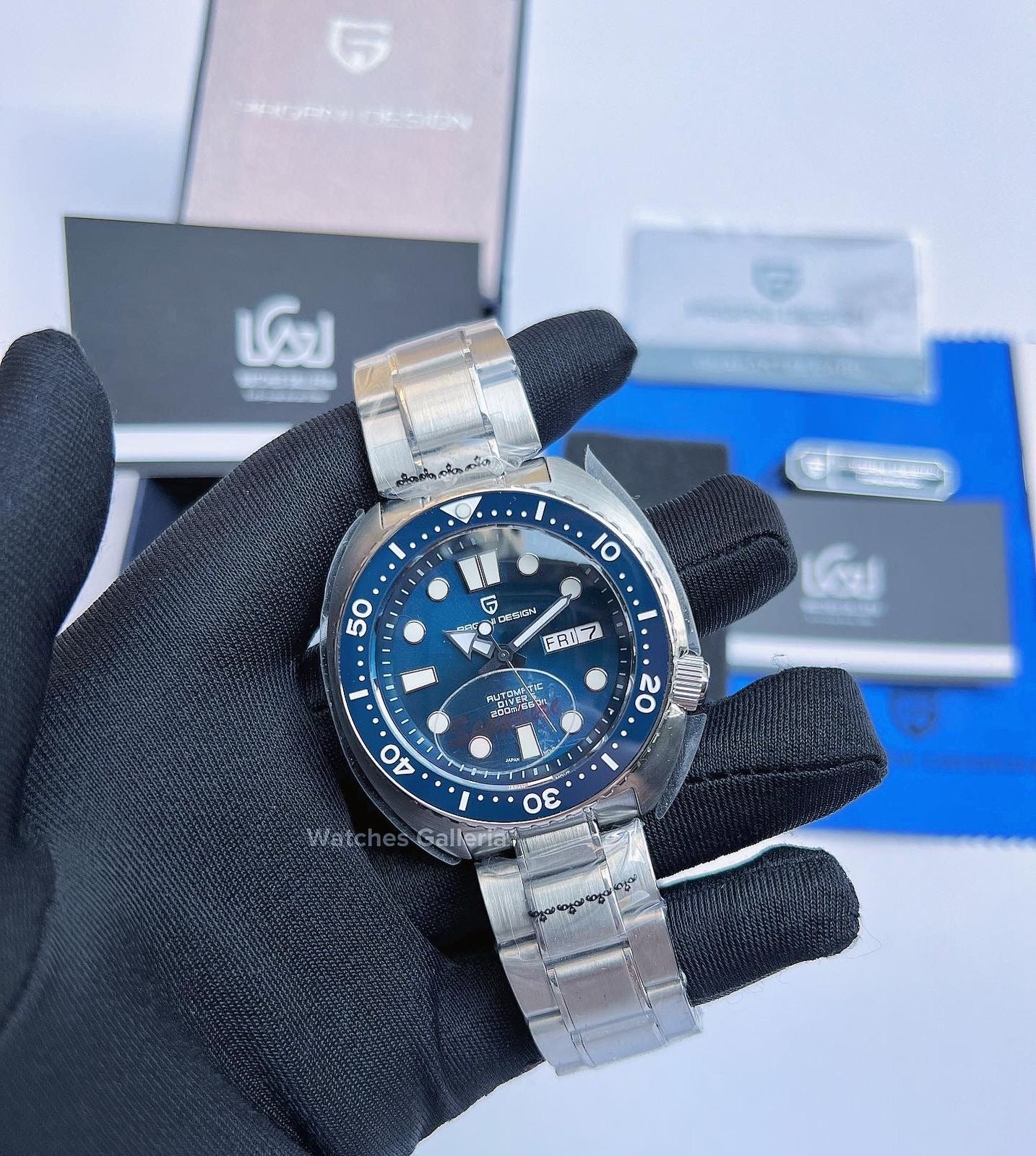 Pagani Design Turtle Automatic (Blue) PD1696
