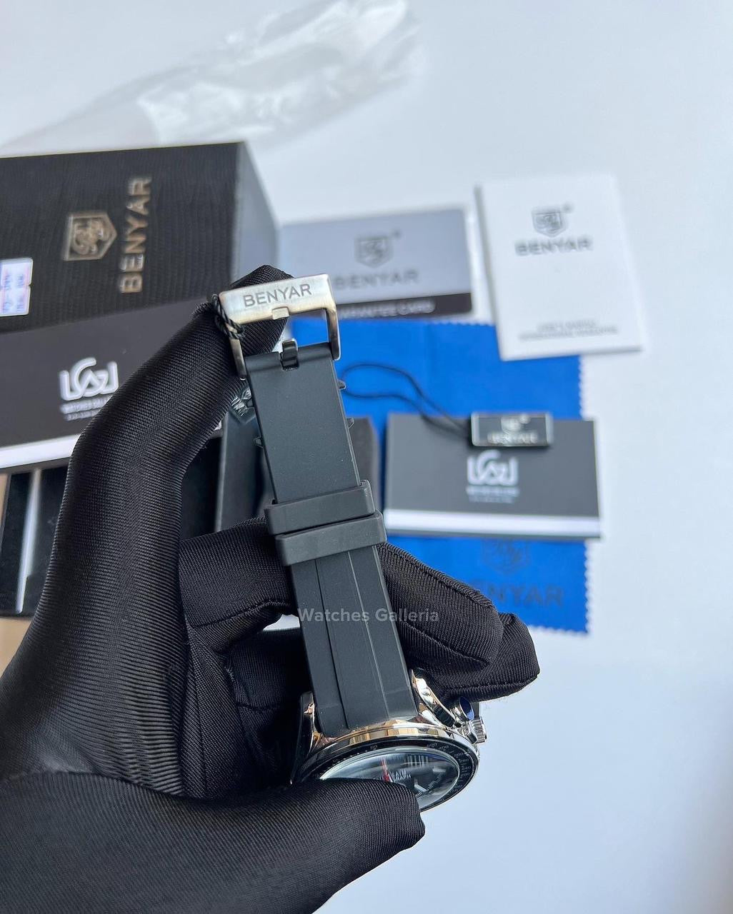 Benyar Black Bay Chronograph Quartz (Black) BY5194