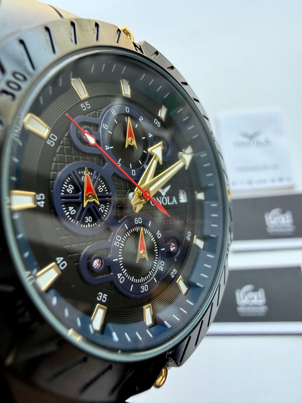 Onola 6857 Offshore Chronograph Blue 46mm Quartz – Royal Oak Offshore Design