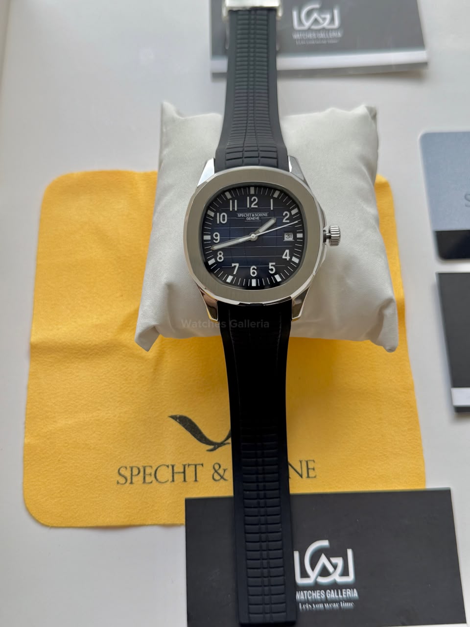 Specht & Sohne SP0008A1 Aquanaut Blue Automatic Watch for Men Sapphire Crystal Original Specht & Sohne Watch Pakistan