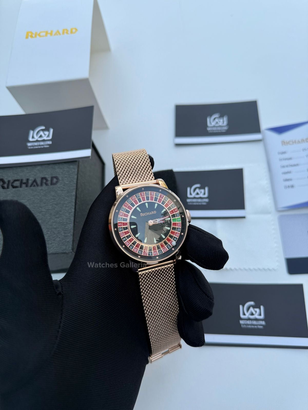 Richard Casino Automatic (Mesh Bracelet) RH002 Watches Galleria