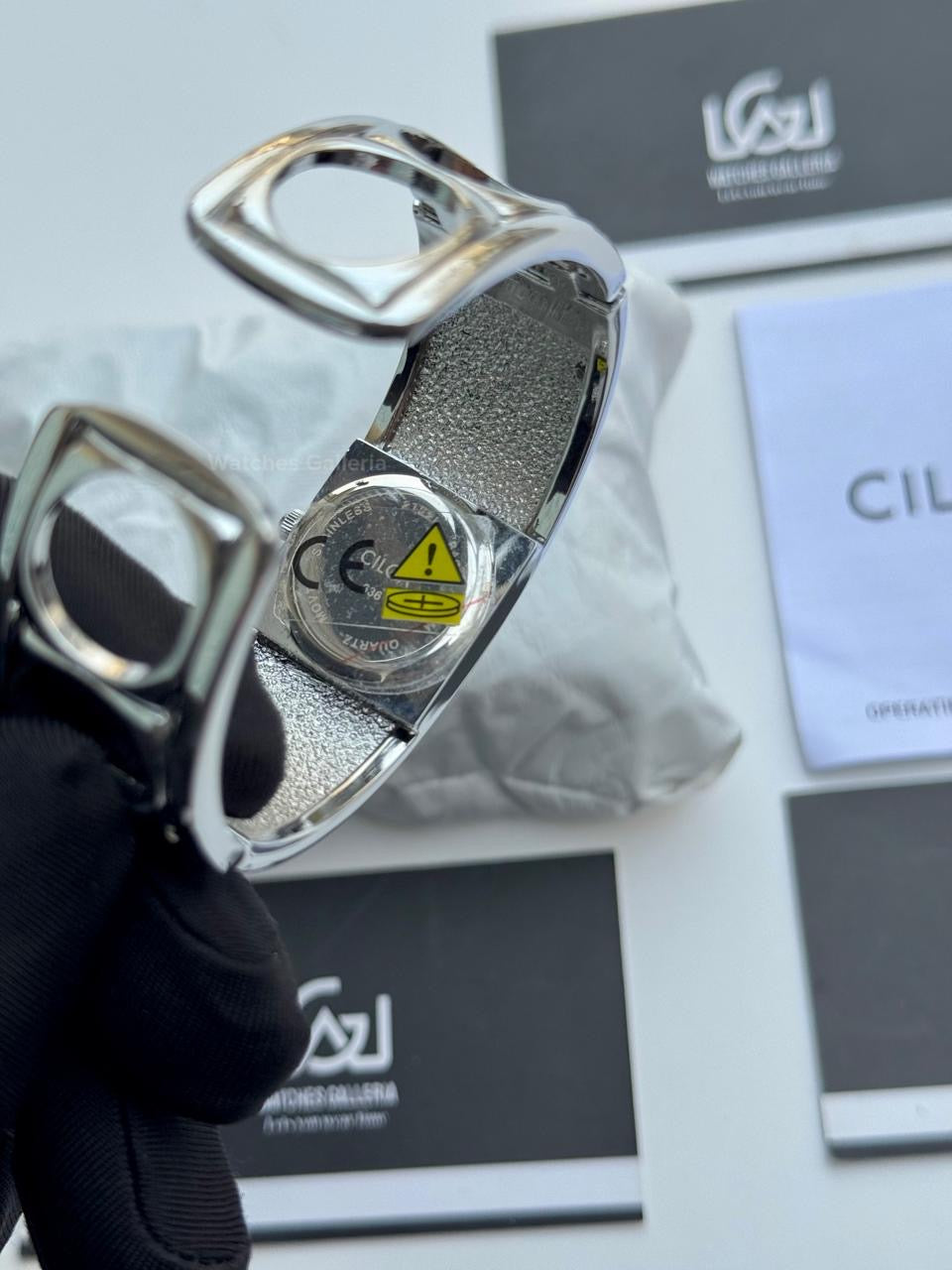 Ciloa 636 Bracelet Women Watch Quartz (Blue) Ciloa Women Watch