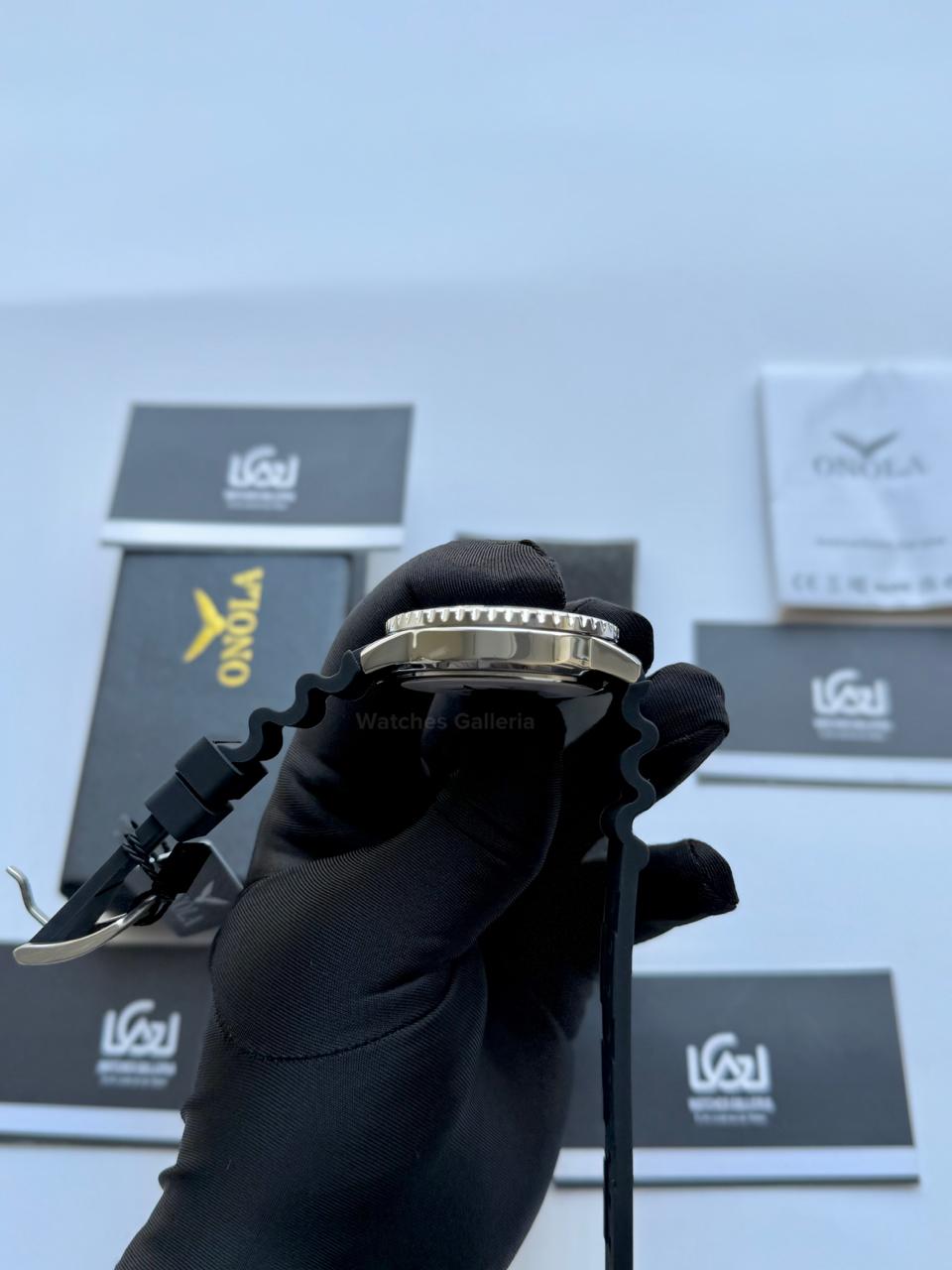 Onola 3850 Sports Diving Style Quartz (Blue/Black) Onola Pakistan