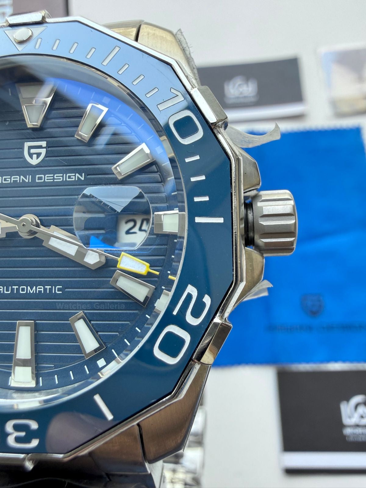 Pagani Design PD1617 Aquaracer Automatic (Blue) Pagani Design in Pakistan