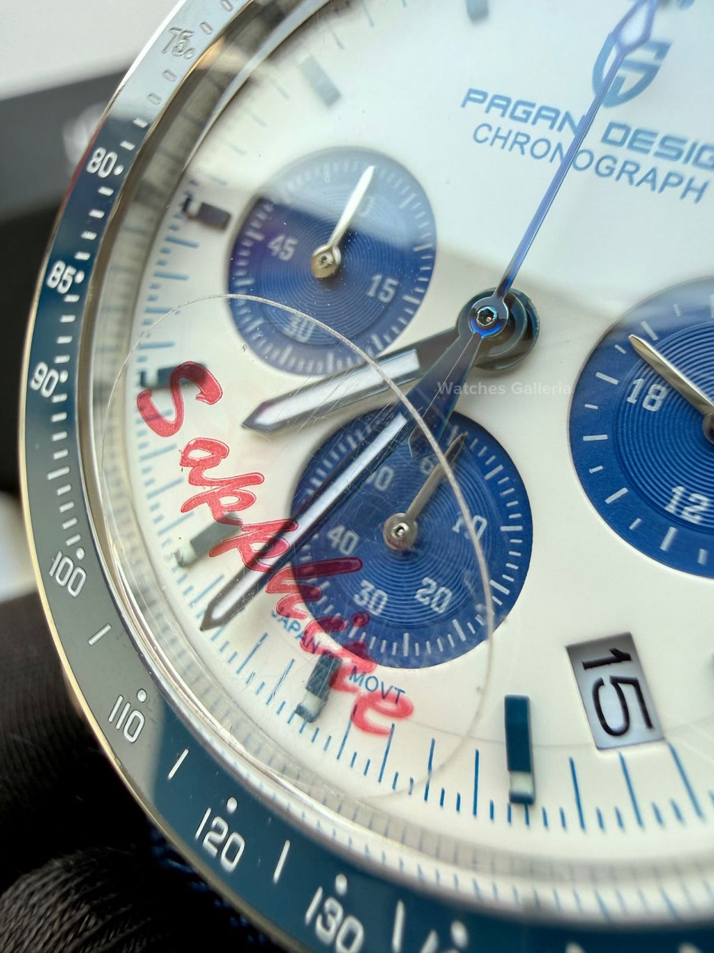 Pagani Design PD1701 Speedmaster Moonwatch Blue 40mm Chronograph – Seiko VK63 Quartz | Sapphire Crystal | 100M WR