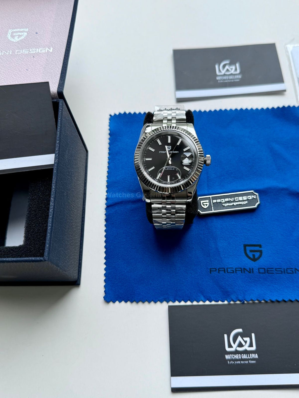 Pagani Design Datejust Automatic PD1645 (Black) Pagani Design in Pakistan