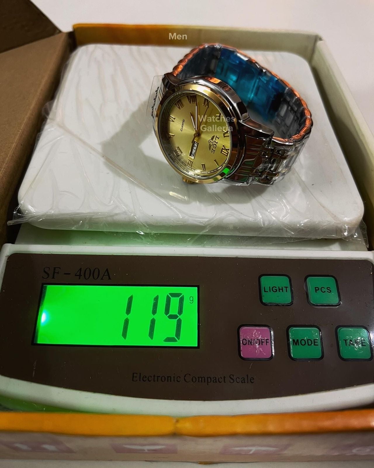 Lige Date Day Couple Watch (Gold) Lige9846 Lige10007L