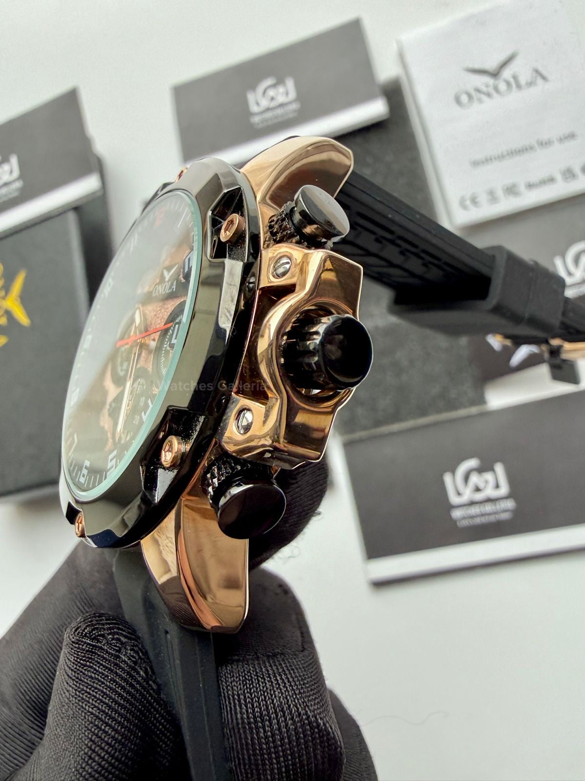 Onola Chronofighter ON6858 (Black Gold) Onola Watch