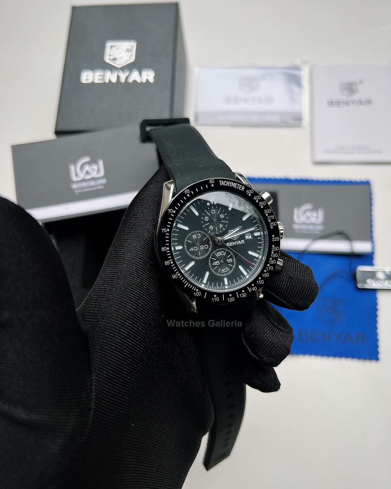 Benyar Speedmaster Quartz (Black) BY5140