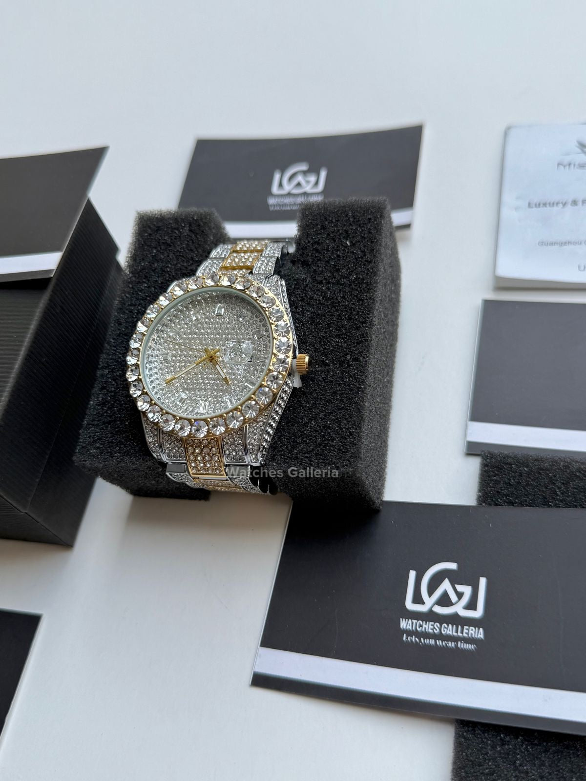 Miss Fox Iced Out Royal Oak (Two Tone) MFV332 Watches Galleria