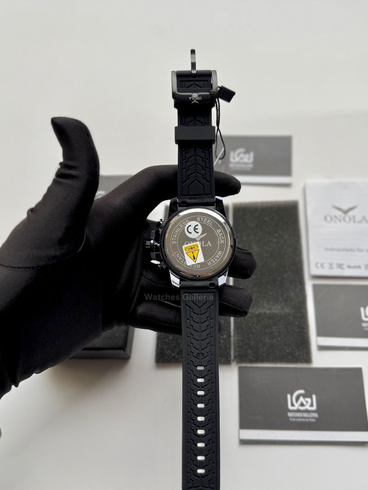 Onola Chronofighter ON6858 (Black Blue) Onola Watch