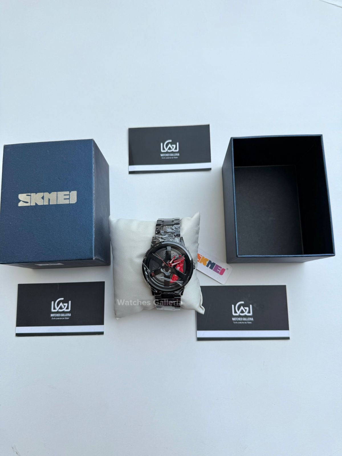 Skmei Wheel Watch Quartz (Red) SK1824 Watches Galleria
