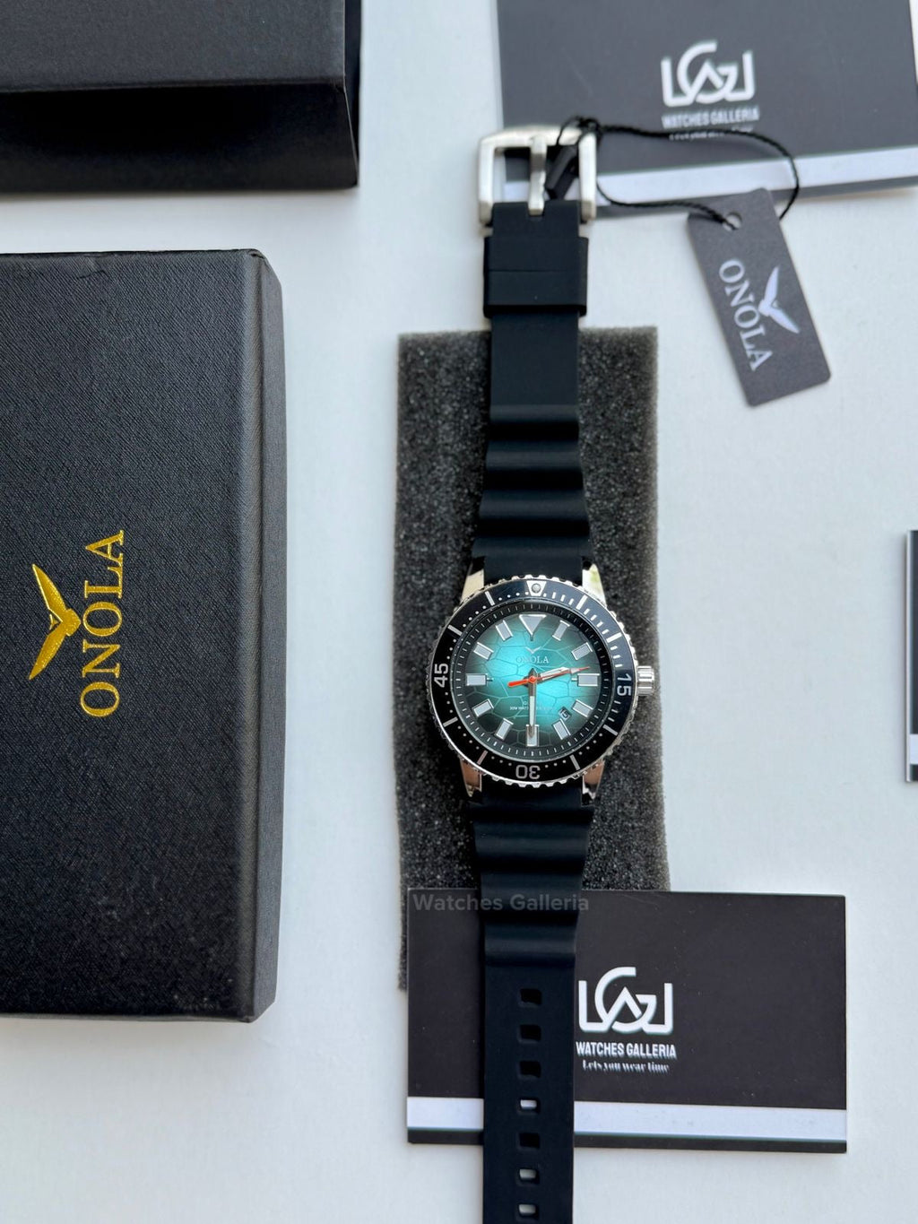 Onola Sports Diving Style Quartz (Blue Gradient) ON3850 Watches Galleria