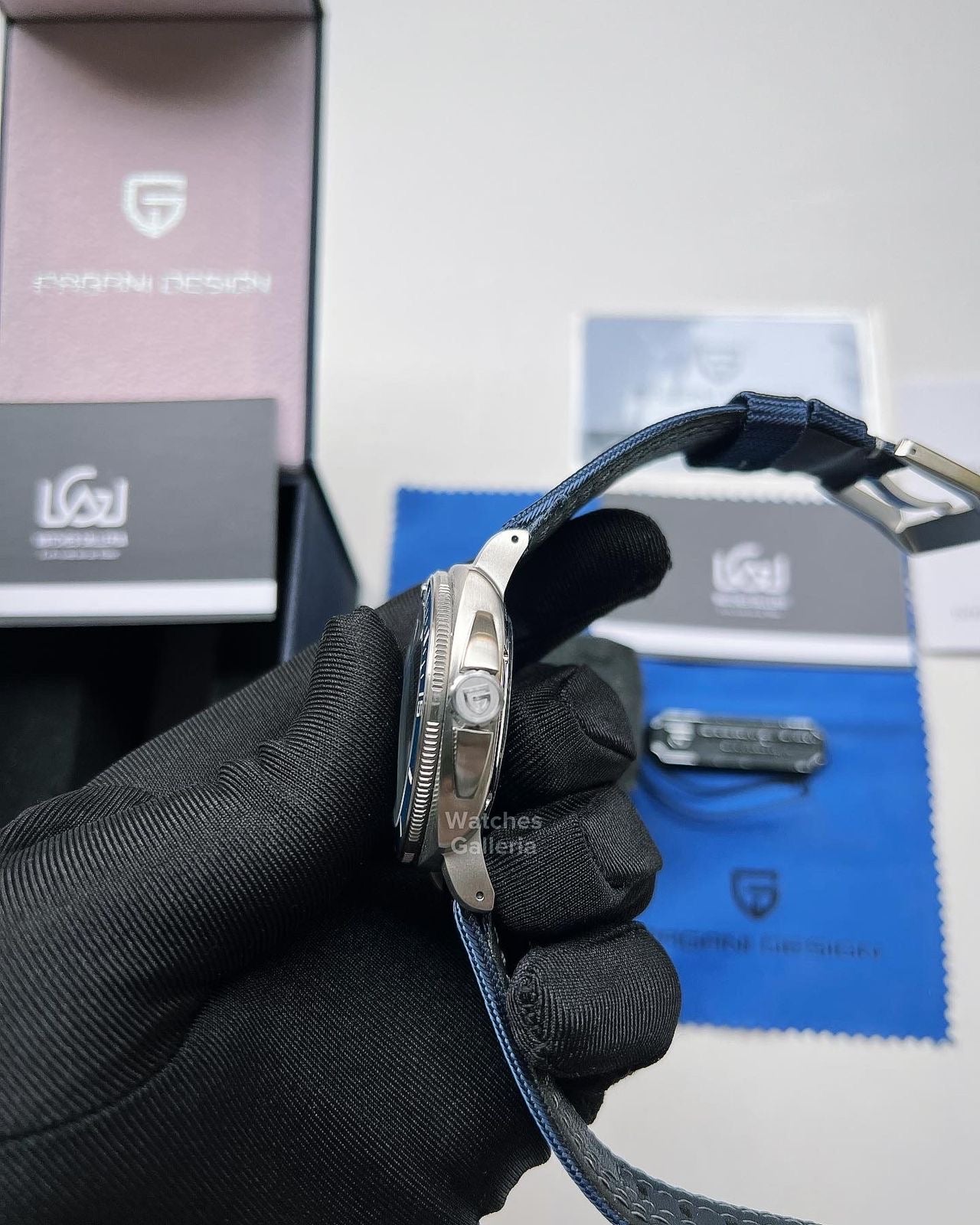 Pagani Design Submersible Blue Dial PD1736