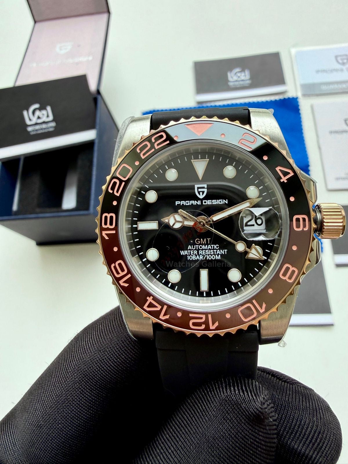 Pagani Design GMT Master II Automatic PD1662 (Rootbeer) Pagani Design in Pakistan