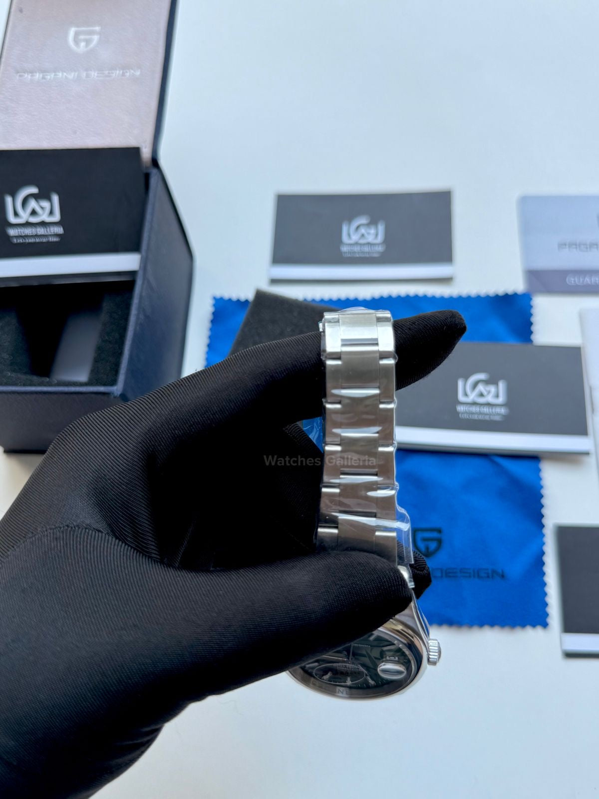 Pagani Design Oyster Perpetual Automatic PD1715 Palm Dial (Green) Pagani Design in Pakistan