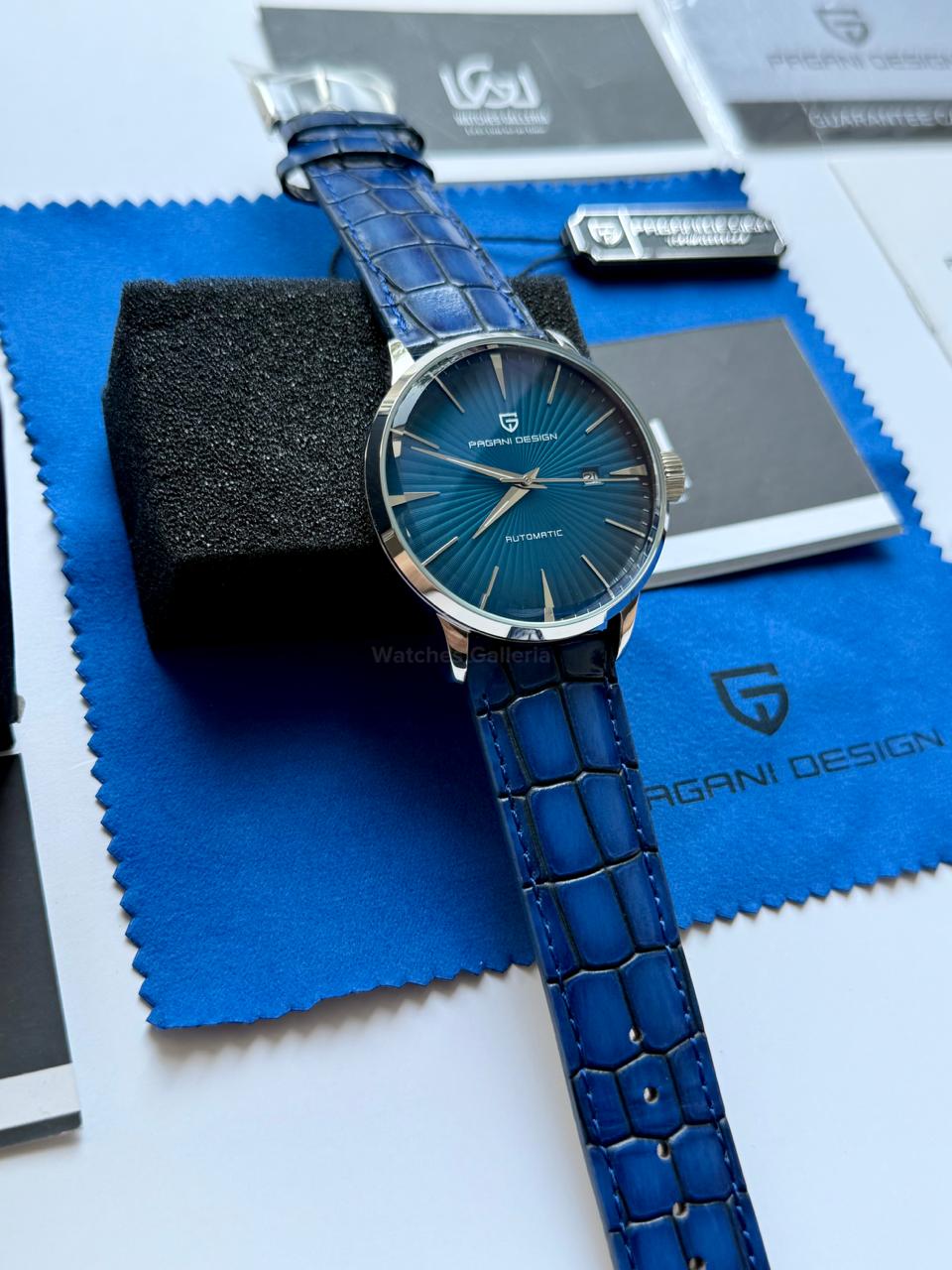Pagani Design PD2770 Cocktail Automatic Watch Blue Dial – Luxury Men’s Mechanical Dress Watch in Pakistan | Watches Galleria