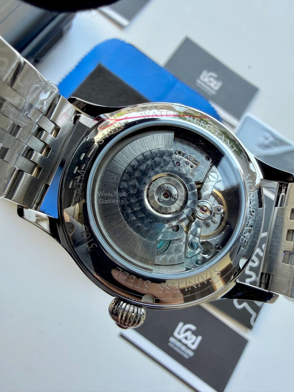 Sugess S401B Oyster Moonphase Watch in Pakistan – Luxury Men’s Automatic Mechanical Watch with Starry Sky Dial