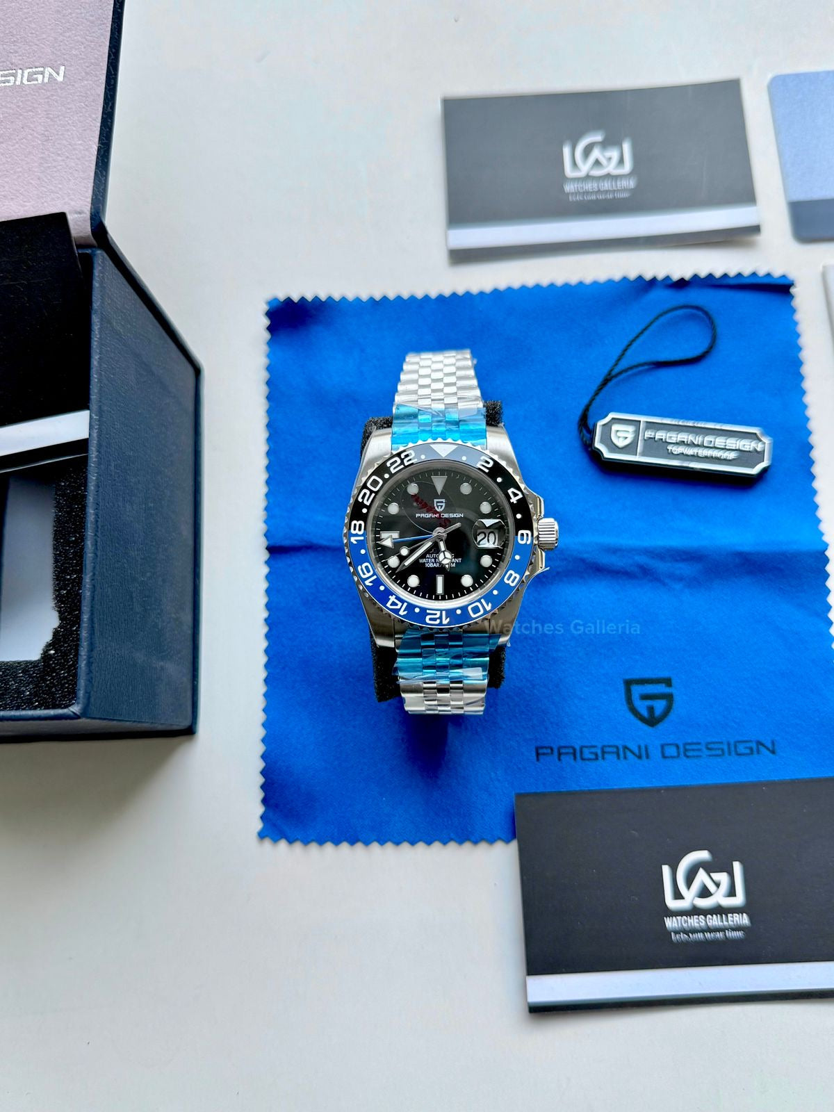 Pagani Design GMT Master II Automatic (Batgirl) Pearl DG5833 PD1662