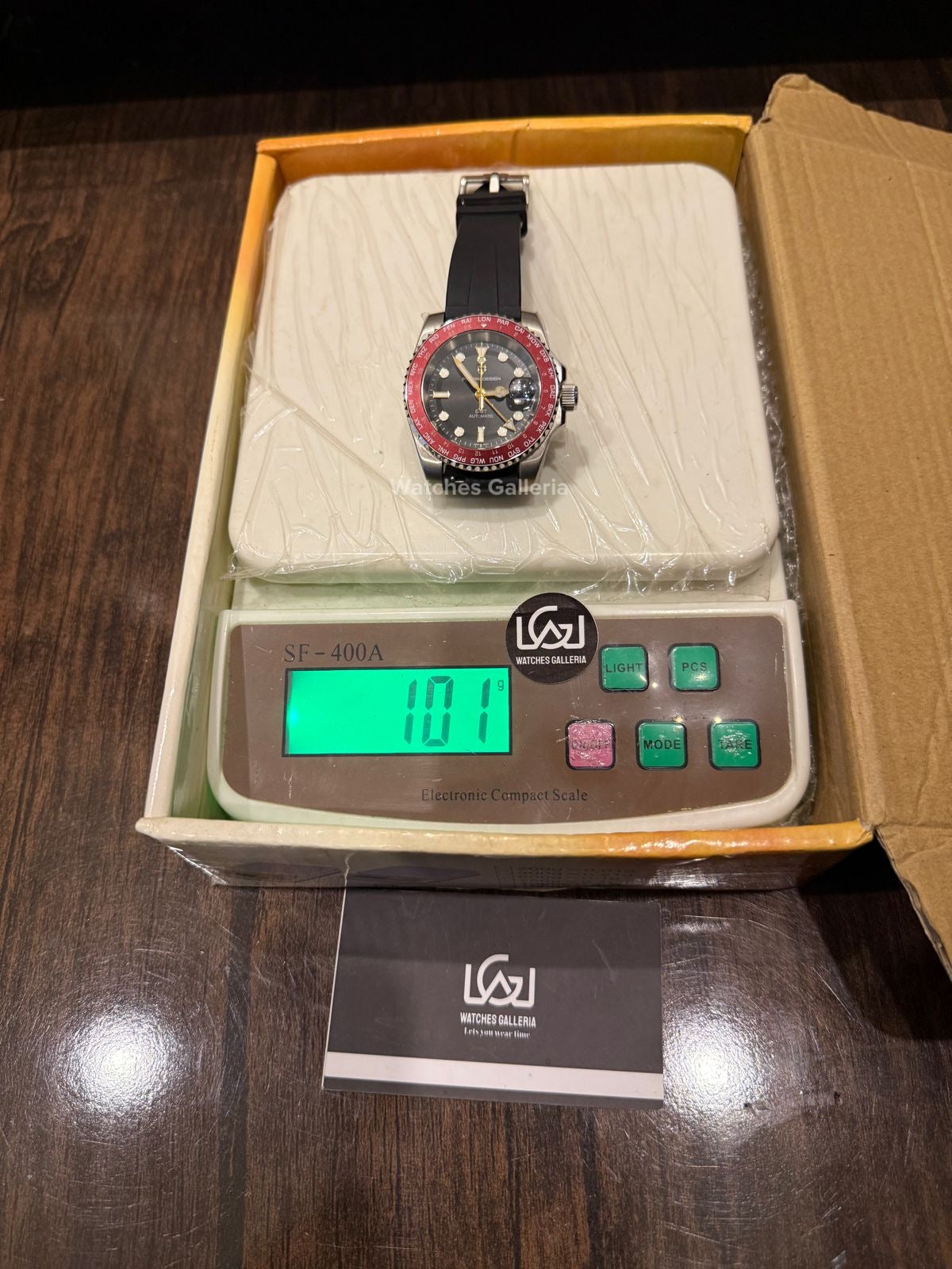 Pagani Design PD1758 World Time GMT Automatic (Red) | Pagani Design Pakistan | PD-1758