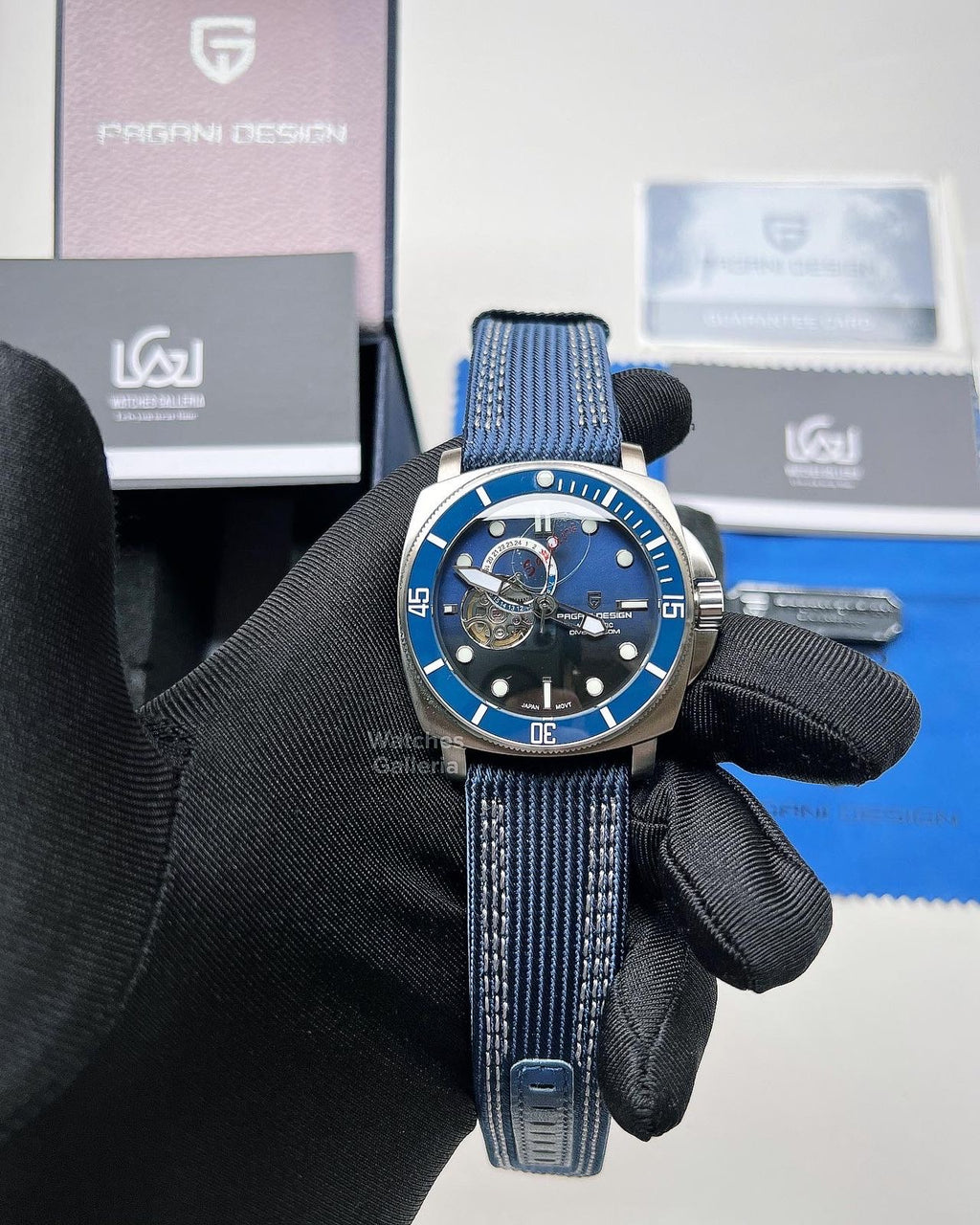 Pagani Design Submersible Blue Dial PD1736