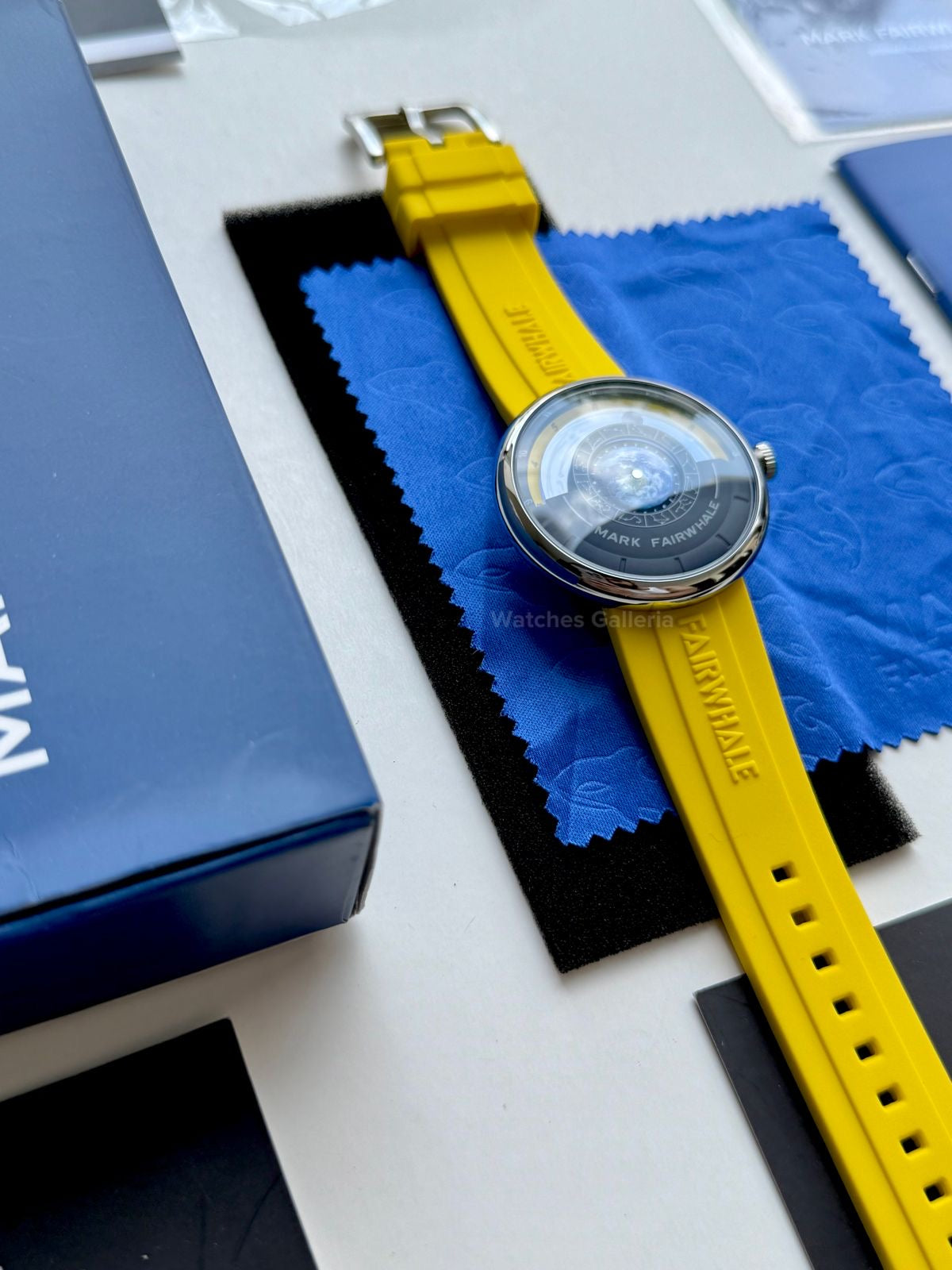 Mark Fairwhale Earth Planet Quartz (Yellow) MFW5700 Watches Galleria © Copyrights All Right Reserved
