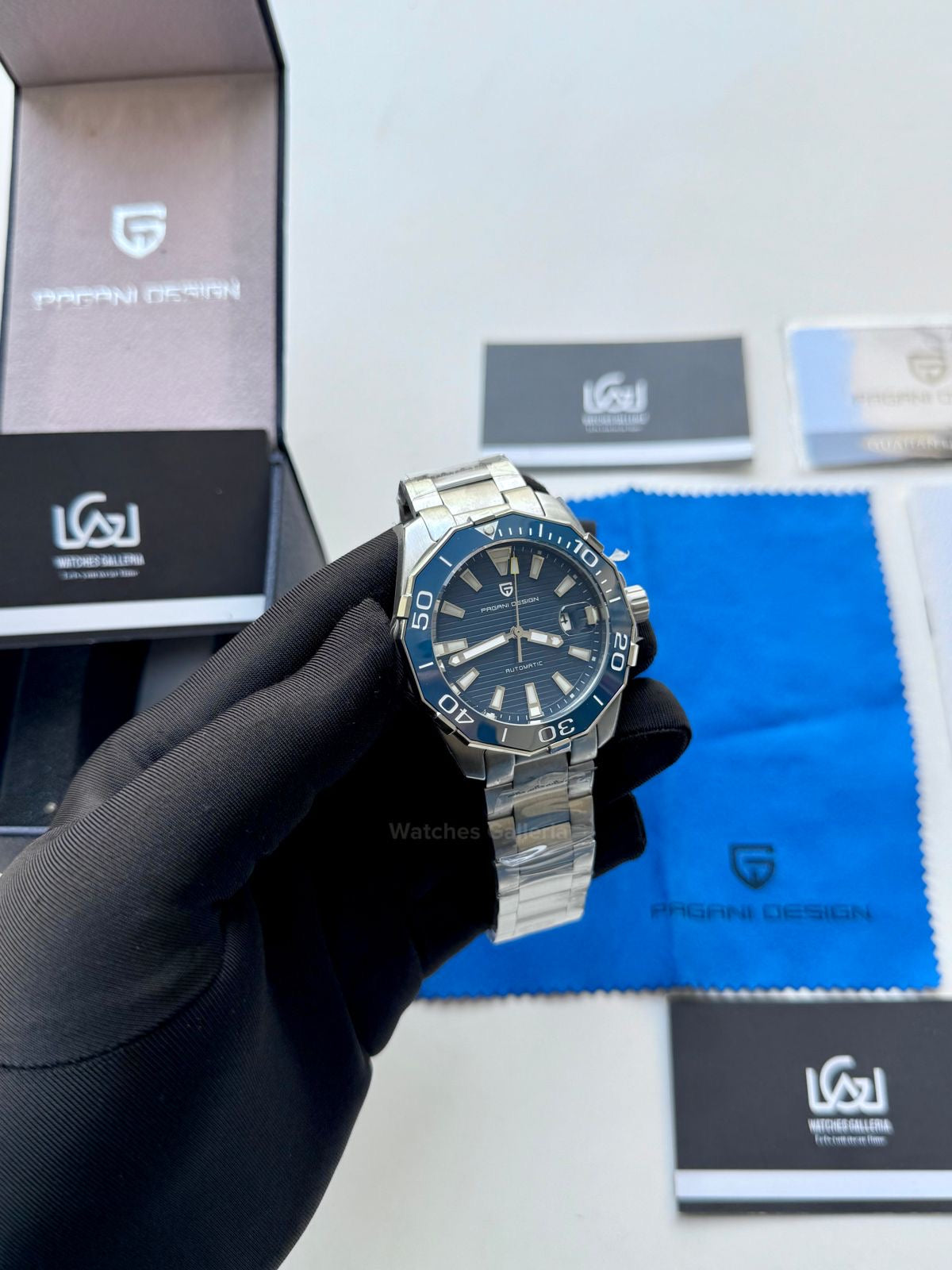 Pagani Design PD1617 Aquaracer Automatic (Blue) Pagani Design in Pakistan