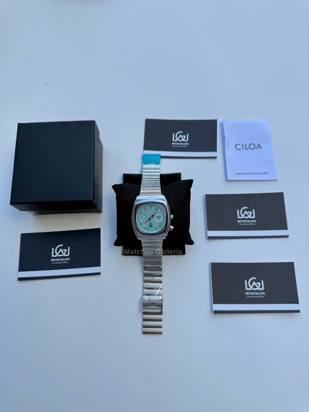 Ciloa Aqua Chronograph Steel Quartz ciloa501 Watches Galleria