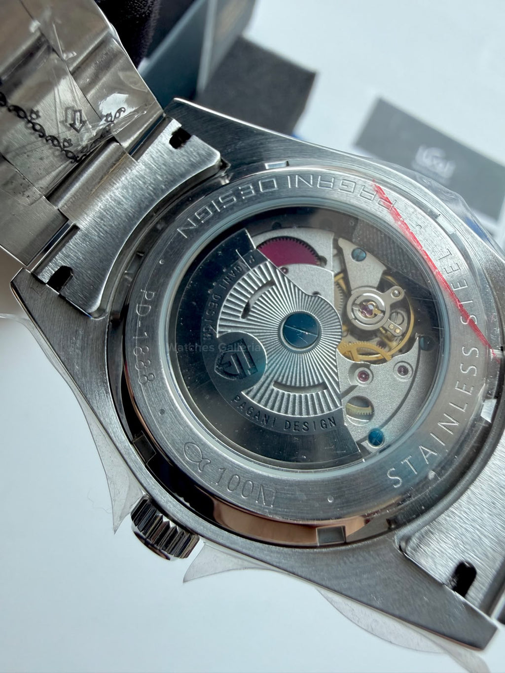 Pagani Design PD1888 Sky Dweller Black Automatic GMT Watch for Men Sapphire Crystal Original Pagani Design Watch Pakistan