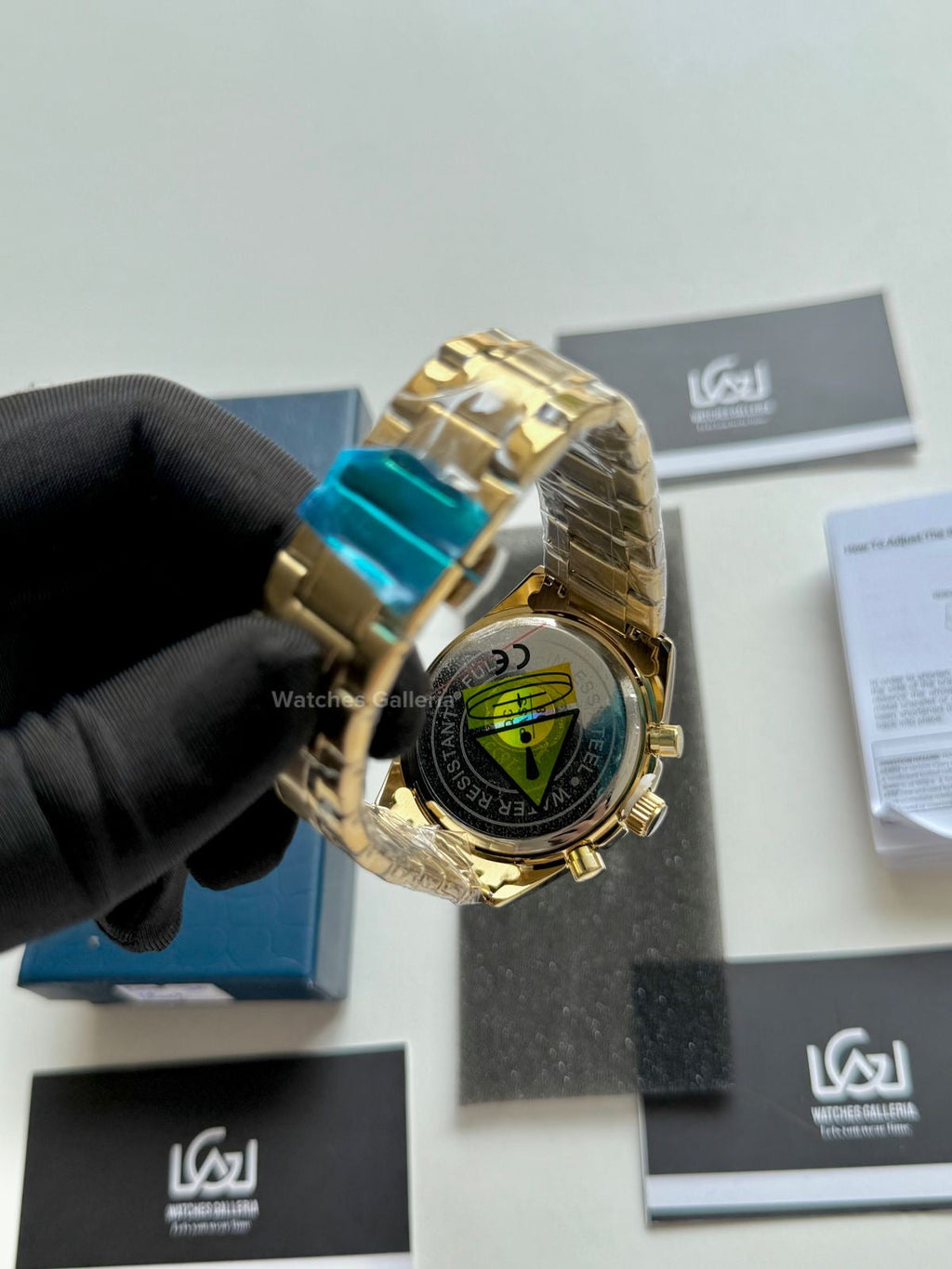 Lige Speedmaster Quartz (Gold/Black) lige89137 Watches Galleria