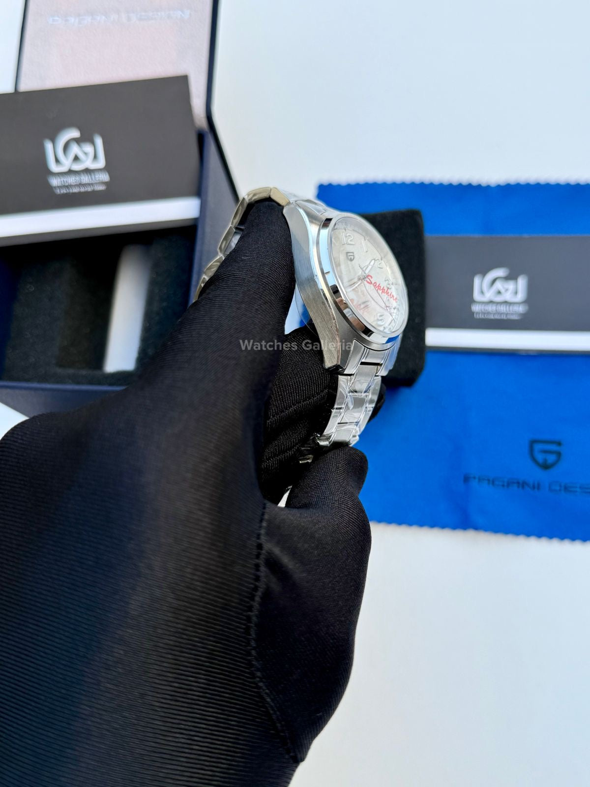 Pagani Design Spirit Pilot Automatic (White) PD1717 Watches Galleria