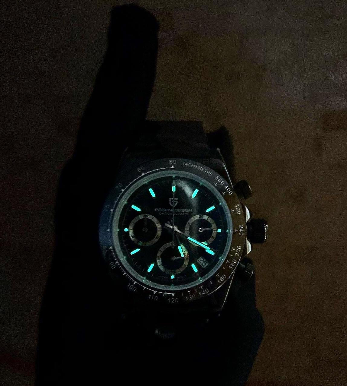 Pagani Design Daytona Quartz (Black) PD1644