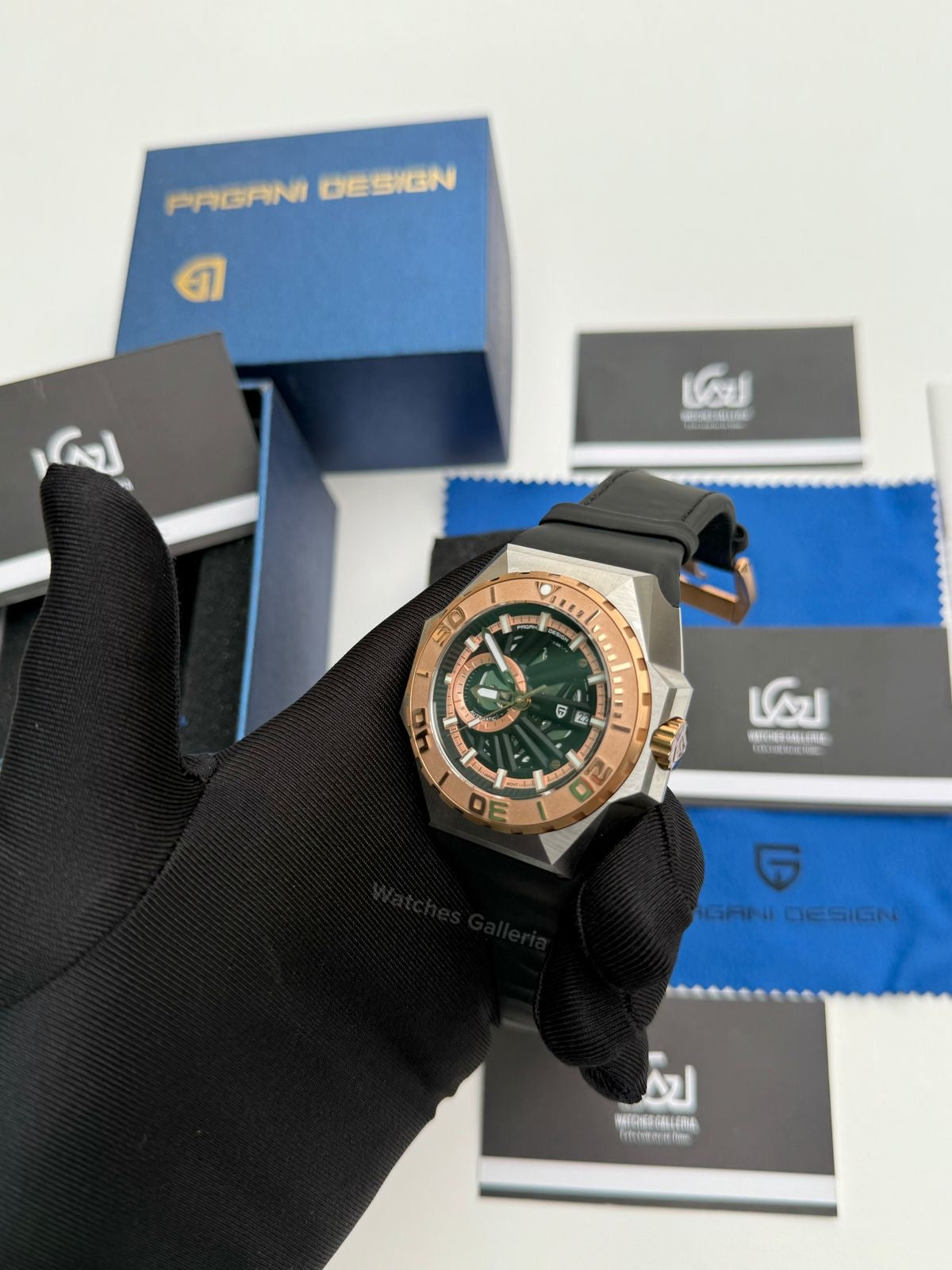 Pagani Design Werdelin Japan Automatic Movement (Gold) PDys007 Watches Galleria